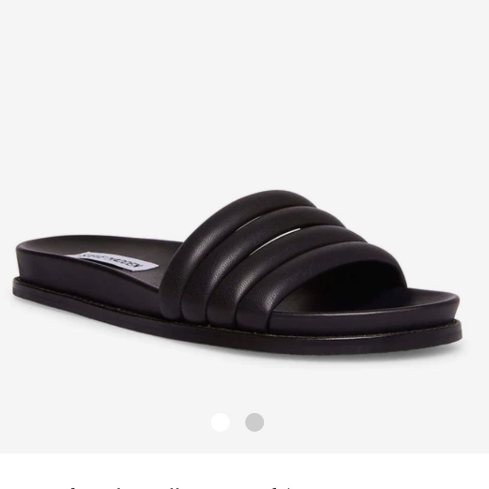 Steve Madden Black Sandals